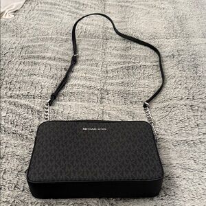 Michael Kors Black Logo Crossbody Bag